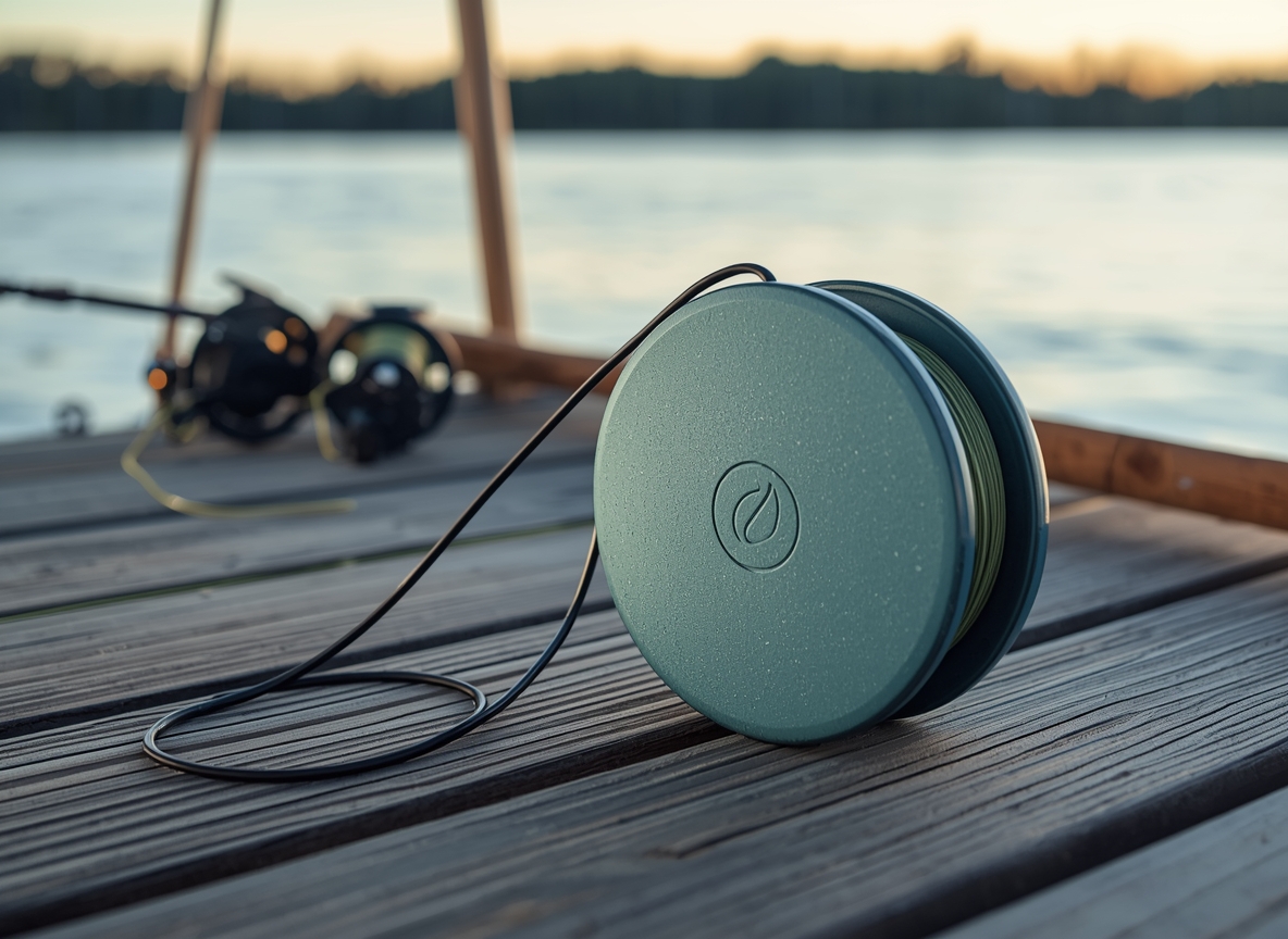 Eco-friendly fishing line spooler