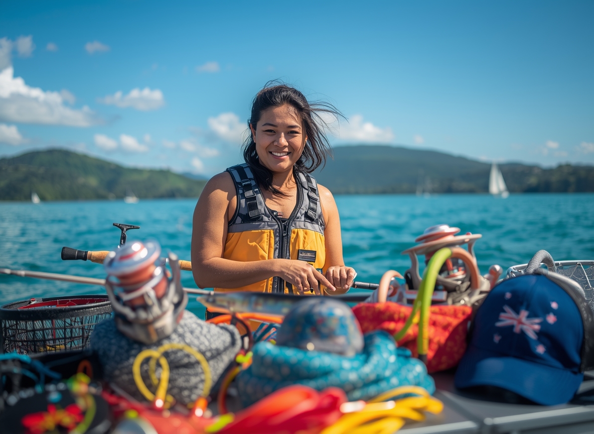 Quality testing of fishing accessories in New Zealand waters